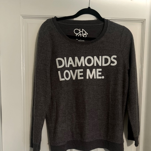 Chaser - Diamonds Love Me. Sweatshirt Size M - Picture 2 of 3